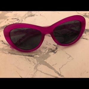 Purple sunglasses